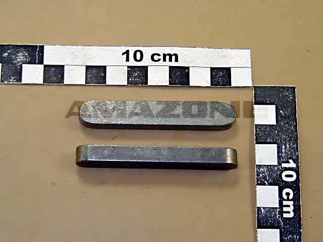 Passfeder DIN 6885A 12X 8X 75 C45+C