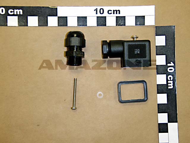 Würfelstecker Buchse 3-pol.