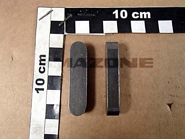 Passfeder DIN 6885A 12X 8X 50 C45+C