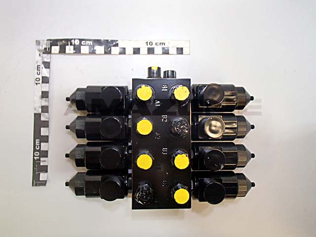 Ventilblock achtfach
