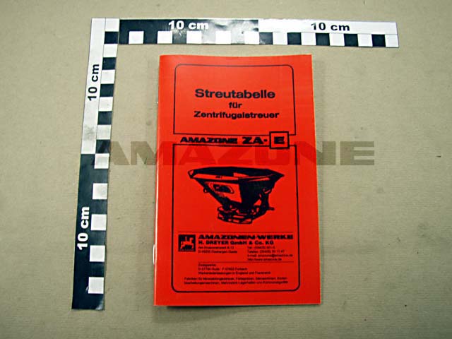 STREUTABELLE ZA-E