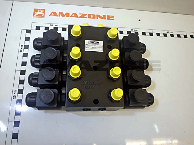 Ventilblock achtfach