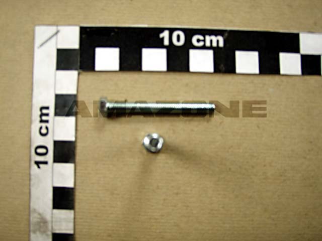 Sechskantschraube ISO 4017 5x45 8.8 VZ