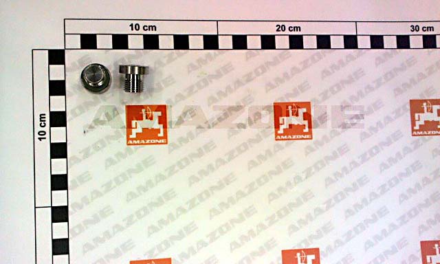 Verschlussschraube m. Dichtring DIN 908 G1/4 VA