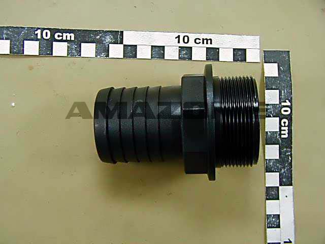 Schlauchanschluss gerade D=51 mm AG=2 Zoll