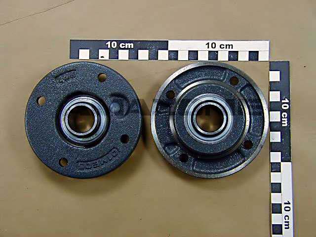 Spannlager m. Gehaeuse 4-Loch 205 INA