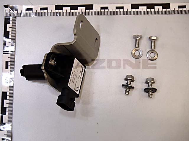 Potentiometer am Verriegelungsarm vormon tiert