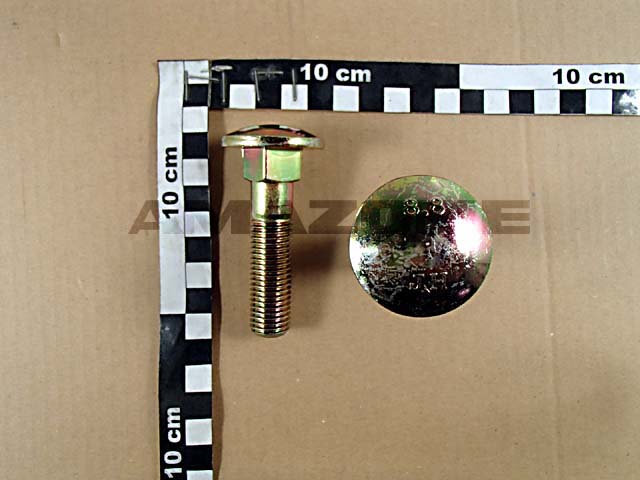 Flachrundschraube DIN 603 16x70 8.8 VZ