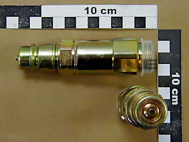 SVK-Stecker m. Rückschlagventil 98 Proz. 7241-1A 12,5 18L-26x1,5