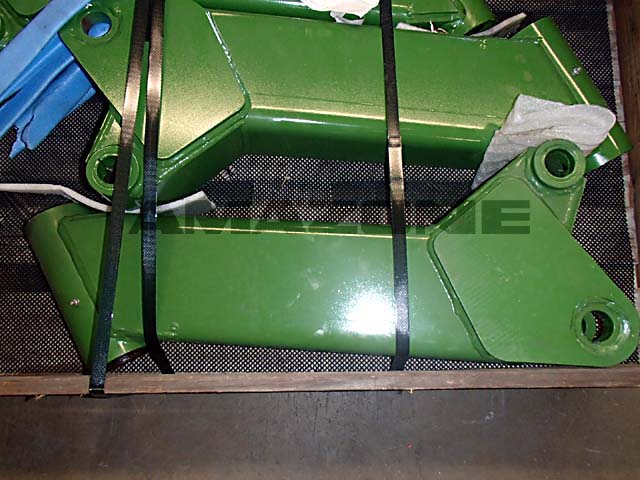 Achsarm montiert links