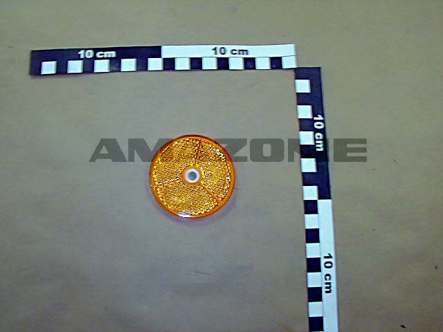 Rückstrahler gelb D=60 mm
