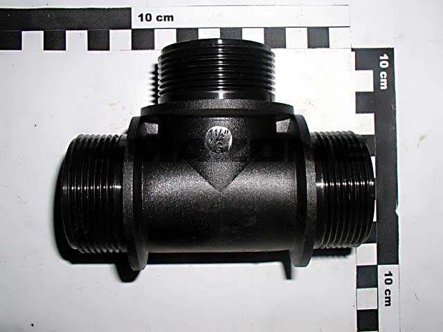Rohr T-Stück AG=1 1/2 Zoll