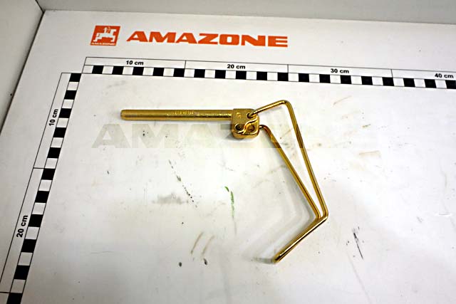 Vierkantrohr-Klappstecker 10x100