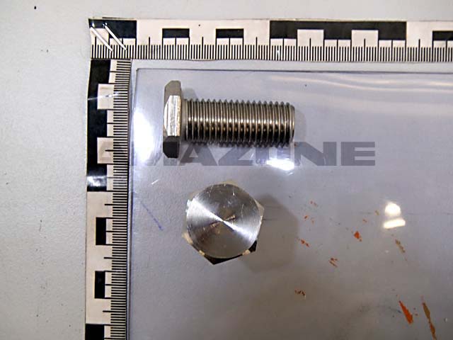 Sechskantschraube 16x40 A2-70 mit kurzem Kopf