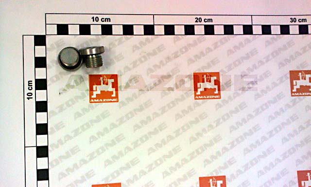 Verschlussschraube m. Dichtring DIN 908 M16x1,5 VA