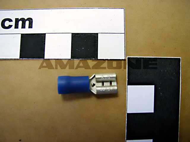Flachsteckhülse DIN 46245 1,5 - 2,5 mm2 isol.