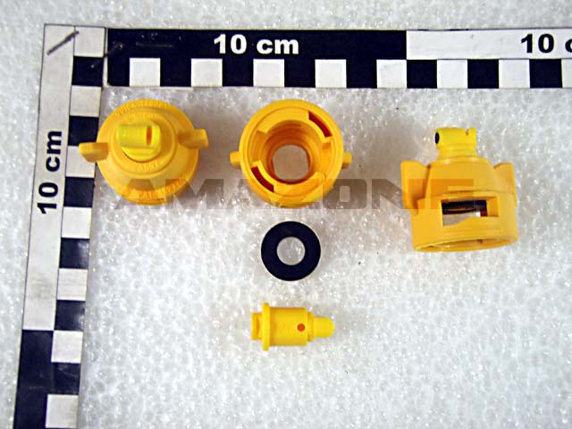 Injektor-Flachstrahldüse TTI 110-02 aus Kunststoff (VP-C)