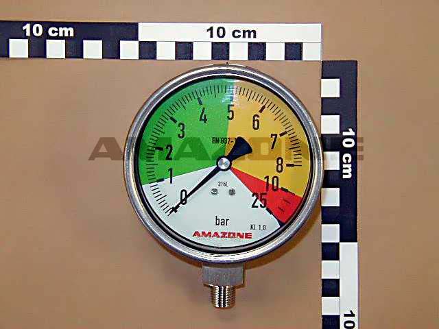 Manometer 0-8/25 bar