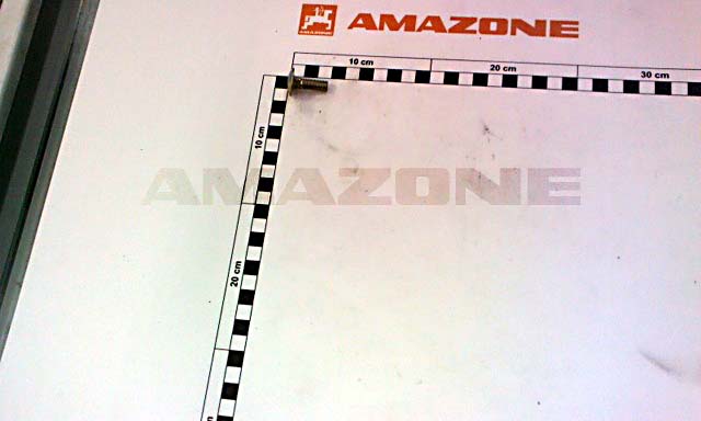 Flachrundschraube DIN 603 8x25 4.6 VZ