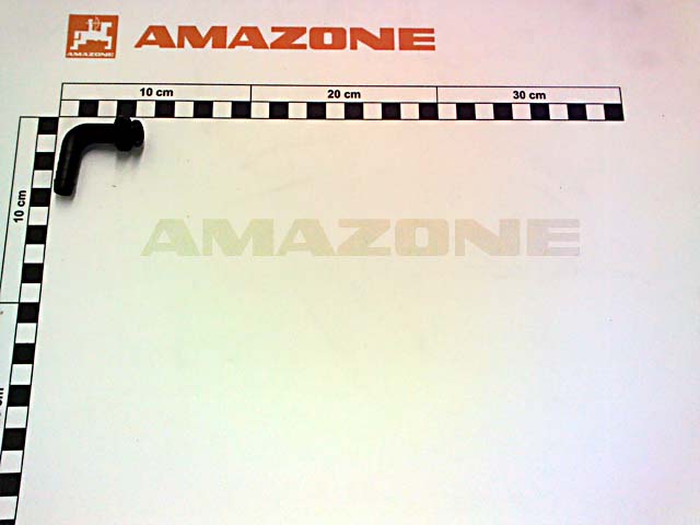 Schlauchanschluss 90 Grad D=10 mm f. Mutter 1/2 Zoll