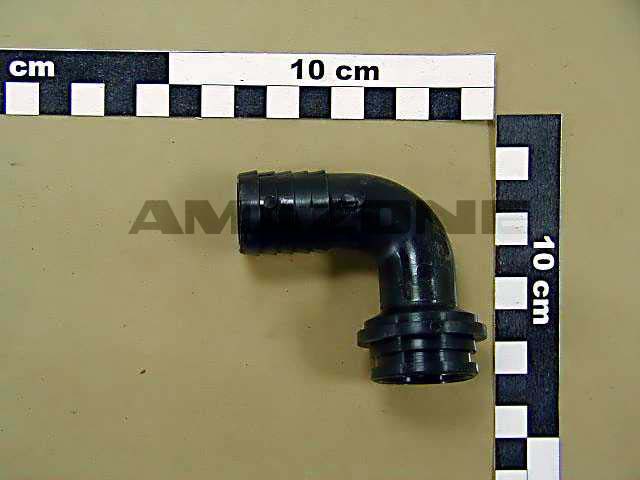 Schlauchanschluss 90 Grad D=25 mm f. Mutter 1 1/4 Zoll