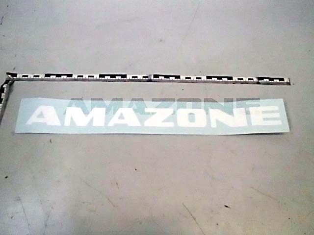 Folie AMAZONE-Schriftzug weiss
