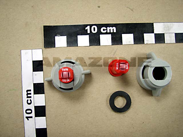 Doppelflachstrahldüse AVI Twin 110-04
