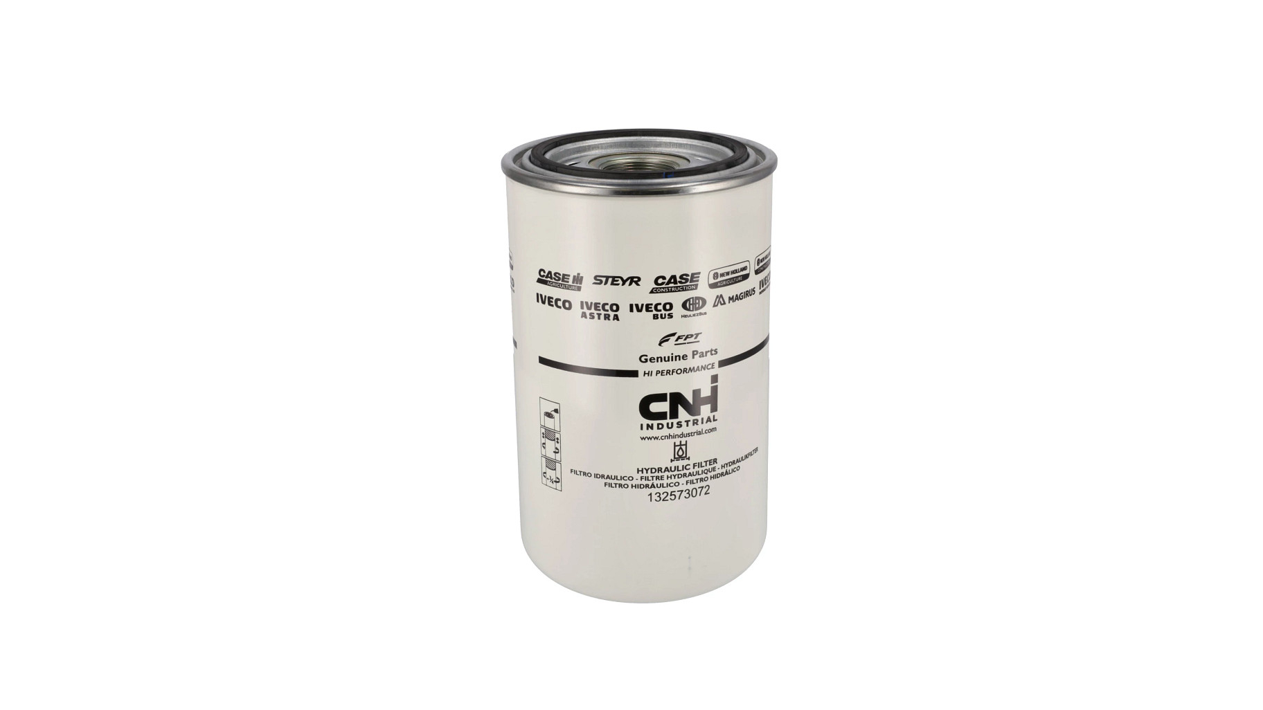 Hydraulikölfilter – 138 mm AD x 239 mm L