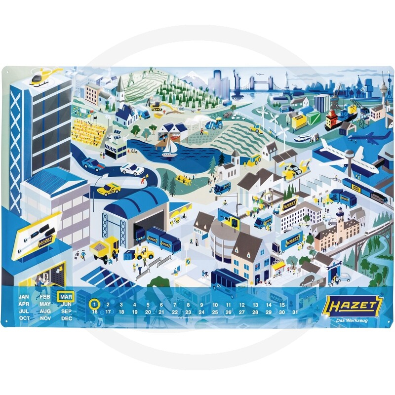 MAGNETTAFEL MIT KALENDER