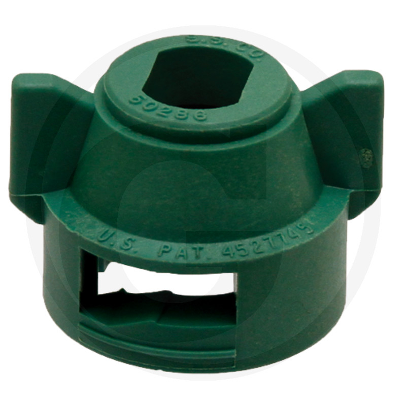 Bajonettkappe grün-10 mit