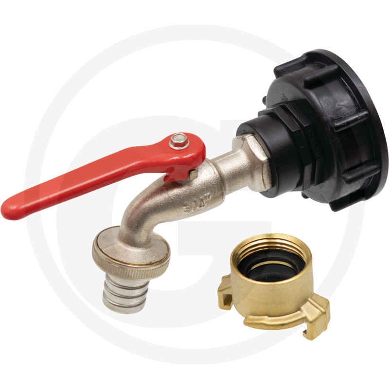 IBC Adapter, m. Kugelh. u. Dichtung