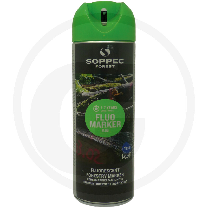 Fluo Marker gruen 500ml Forstmarkierspr.