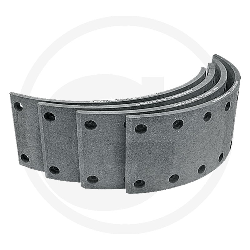 Trommelbremsbelagsatz HW60, 400x120x10mm