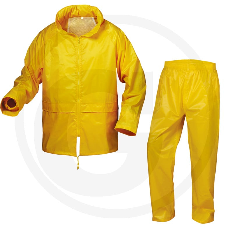 Regenset gelb 2XL