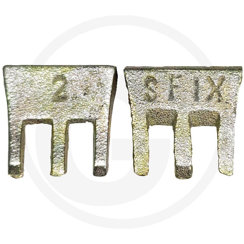 Sfix Keile Nr. 2, aus Temperguß, Gr. 23