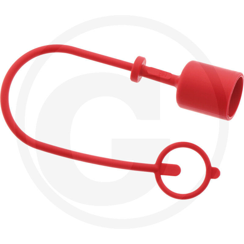 Steckerkappe 25x rot