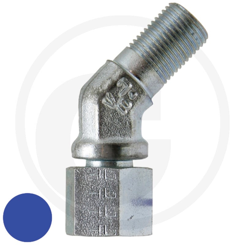 Winkel Adapter 1 M-BSP x 1 FS-BSP 45