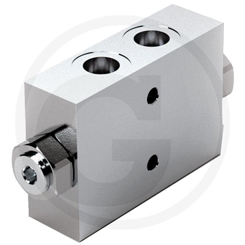 Doppel Entsp. Rückschlag 1/2'' BSP (UA)