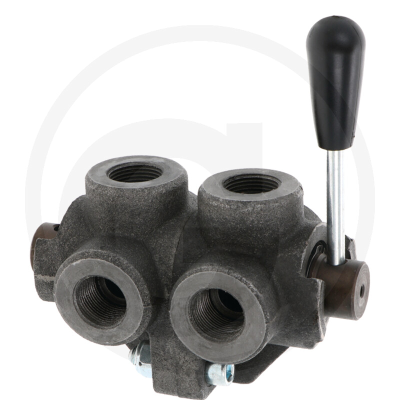 ''6-Wegehahn T-bohrung 3/4'''' BSP''