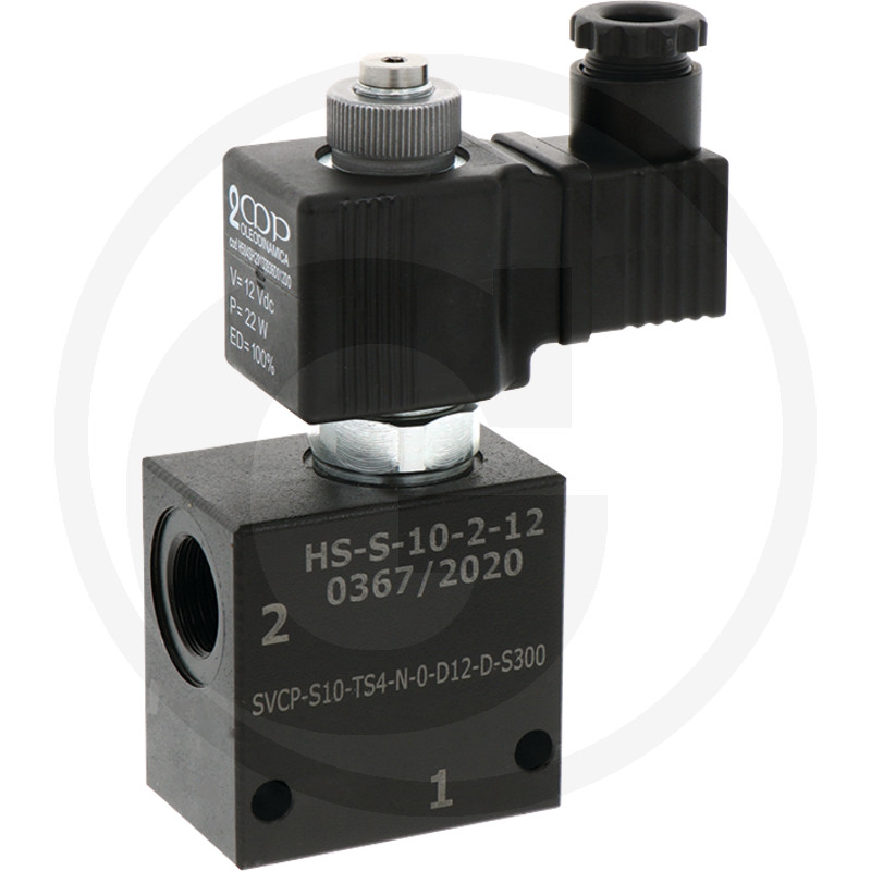2/2- Wegeventil ZWV-E-NO-1-08-S-12V