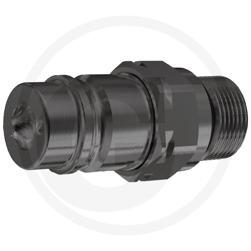 CNV08 Stecker AG M18x1,5 (12L) Zn-Ni
