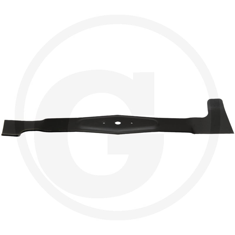 Messer In Fahrtrichtung Re montiert