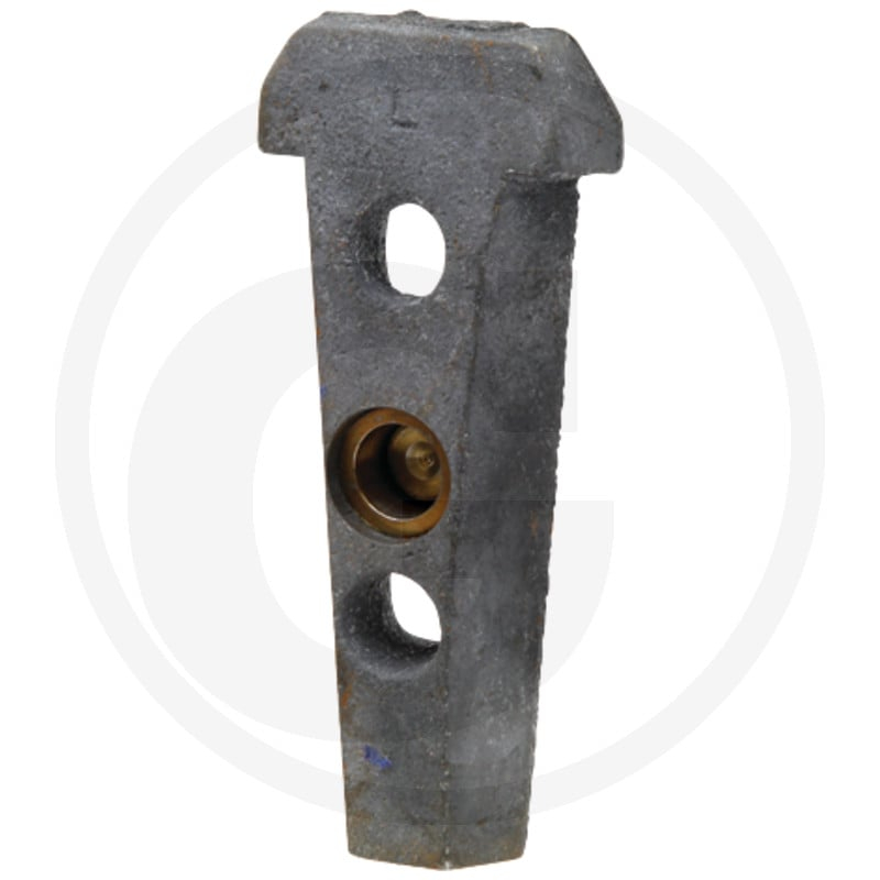 Halter kpl. 57mm-Lochabstand