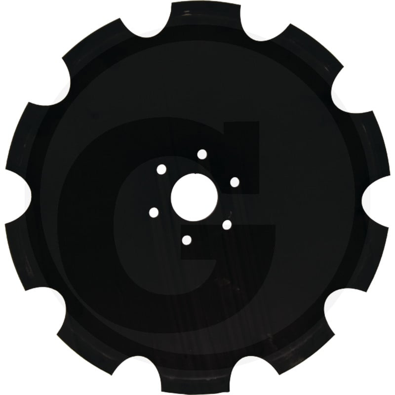 Scheibe gezackt 560x8
