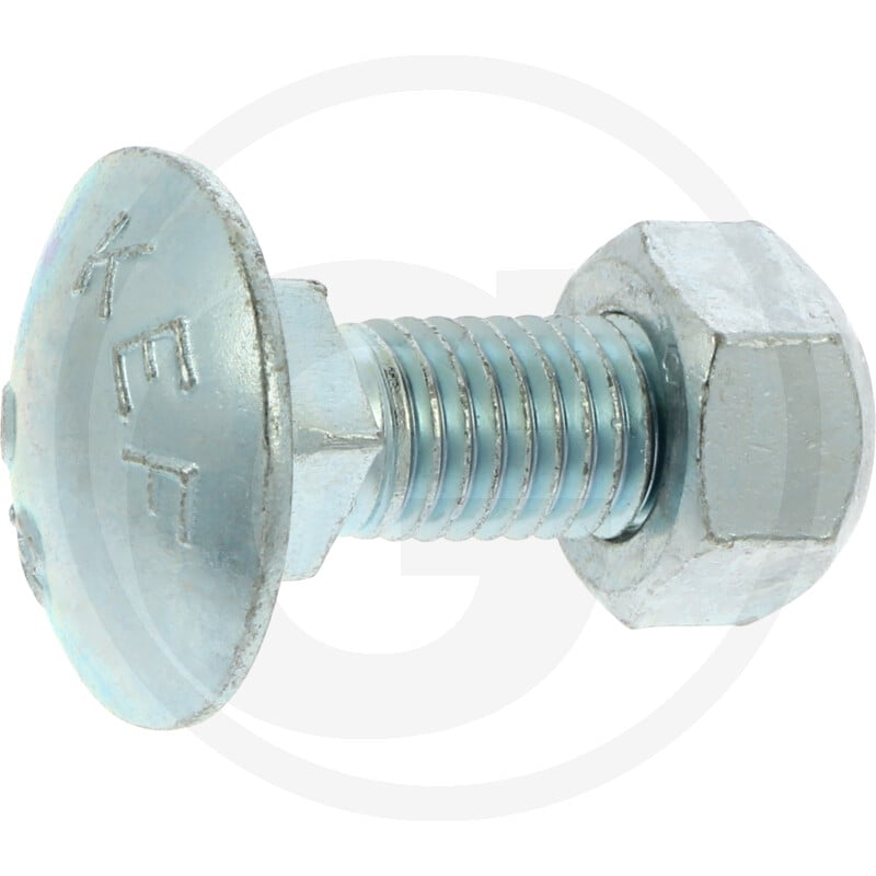 Flachrundschraube M12x1.75x35-8.8 + Si.M