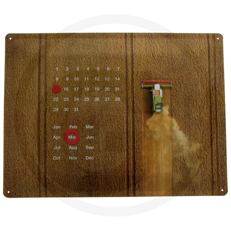 Blechschild-Kalender LEXION