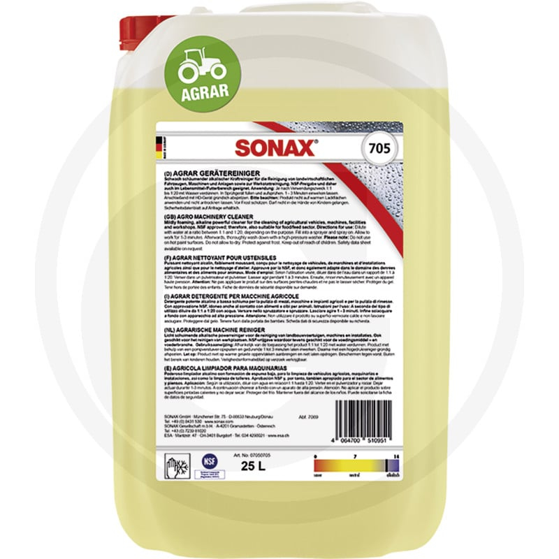 SONAX AGRAR Gerätereiniger 25 Liter