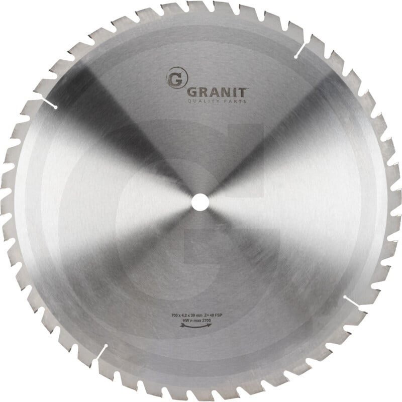 FSP-48 700x30mm HM-Baukreissaegeblatt