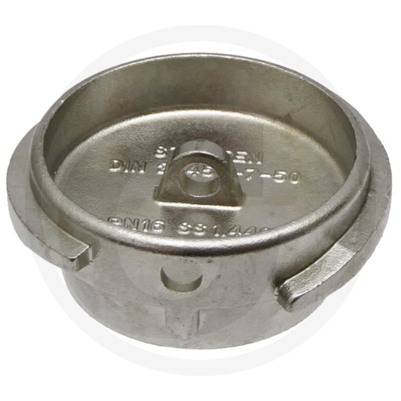 Blindstopfen DN 50/2'' Edelstahl