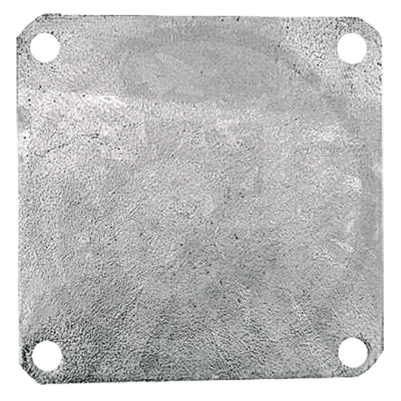 Blindflansch. 4-6''